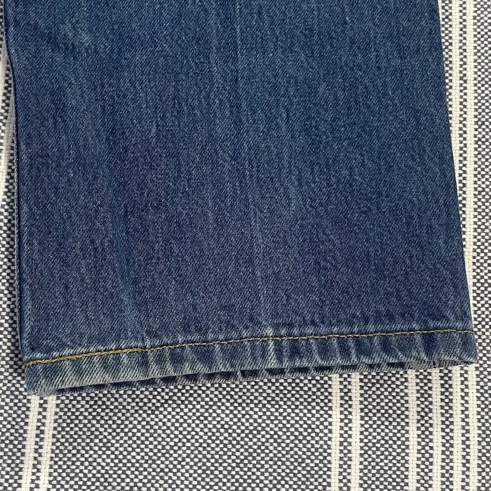Levi’s 501 Jeans Men’s‎ 38x33 (Fits 36x30) Button Fly Red Tab Straight Leg Blue